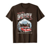 IT: Welcome to Derry Greetings Tourist Horror TV Show T-Shirt - Brown
