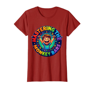 Mastering the Monkey Bars First Day of Kindergarten T-Shirt - Women