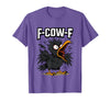 F COW F Crow F-Cow-F T-Shirt - Purple Heather