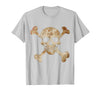 Halloween Designs. Pirate Flag Skull and Crossbones Skeleton Graphic Halloween T-Shirt - Silver Grey