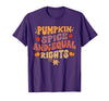 Equal Rights Outfits & Feminist Halloween Costume Pumpkin Spice and Equal Rights Feminist Halloween T-Shirt - Purple