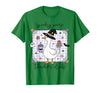 Spooky Goose Teacher Halloween Costume Funny Halloween Silly Goose Witch Spooky Goose Teacher Club T-Shirt - Kelly Green