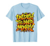Mademark Unleash the Inner Monkey Fun Primate Design T-Shirt - Men - Baby Blue