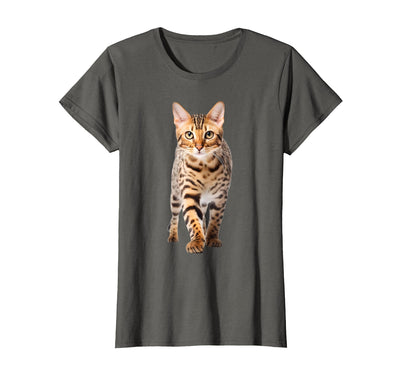 Bengal Cat Lovers Apparel & Decor Bengal Cat Breed Cat Dad Leopard Print Spots for Men Women T-Shirt