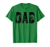 Fishing Gifts for Dad Father's Day Fisherman Fishing Dad Birthday Classic Bold Font Fish Daddy T-Shirt - Kelly Green