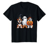 English Bulldog Halloween Funny Dog Lover Pumpkin Witch T-Shirt - Black