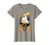 Duck Halloween Gifts Co. Quack I Mean Boo Duck Trick or Treat Spooky Halloween Party T-Shirt - Slate Grey