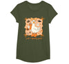 Just A Spooky Goose Halloween Goose Just A Spooky Goose Halloween Silly Goose Funny Halloween T-Shirt - Olive Green