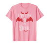 I Put the D in Devil Tees I Put the D in Devil Funny Halloween Matching Couple T-Shirt - Pink