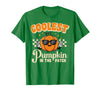 Halloween Shirts For Women Men Kids Boys Girls Halloween Coolest Pumpkin in Patch Costume Boys Kids Youth T-Shirt - Kelly