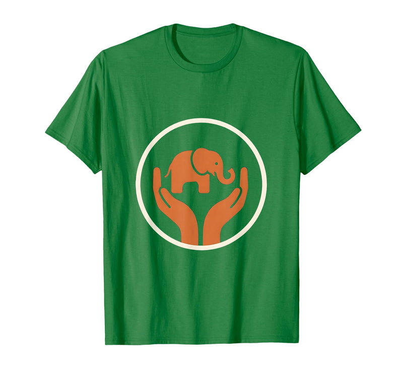 Mademark Play Is Learning Clay Elephant Teacher Gift T-Shirt - Men - Kelly Green