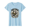 Mademark Dad Bar Est. 1987 Pool Shark Design T-Shirt - Baby Blue