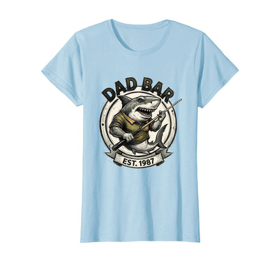 Dad Bar Est. 1987 Pool Shark Design T-Shirt