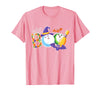 Bowling Boo Creepy Halloween Costume Pumpkin Bowling Lover T-Shirt - Pink