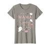 Spooky One First Birthday 1st Cute Pink Halloween Mama of The Spooky One Girl First Birthday Pink Halloween T-Shirt - Slate