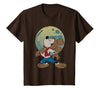 Disney Mickey Mouse Werewolf Halloween Costume T-Shirt - Brown