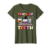 Halloween Shirts For Women Men Kids Boys Girls Halloween Dentist Trick Or Teeth Dental Costume Men Women T-Shirt - Olive