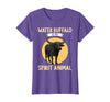 Water Buffalo Lovers Shop Water Buffalo is My Spirit Animal Water Buffalo T-Shirt - Purple Heather