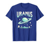Mademark Ghost & Spirits - Ghost (99 Problems All) T-Shirt - Royal Blue-halloween Celestial Cosmic Uranus Unease