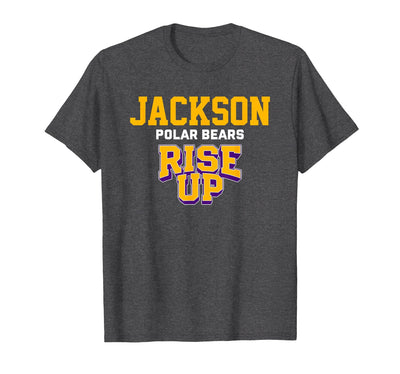 Jackson Polar Bears Official High School Gear Jackson Polar Bears Rise Up HS T-Shirt