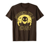 Funny Pretend Im A Ghost Halloween Quote Vintage Pretend I’m A Ghost Funny Halloween Quote Vintage T-Shirt - Brown