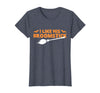 Funny Groovy Halloween Outfit I Like His Broomstick Halloween Funny Matching Couples T-Shirt - Heather Blue