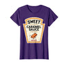Halloween Shirts For Women Men Kids Boys Girls Halloween Caramel Sauce Funny Food Costume Women Men Kids T-Shirt - Purple
