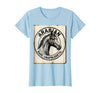 Mademark Arabian Rare Unapologetic Horse Portrait Design T-Shirt - Baby Blue