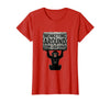 Mademark Monkeying Around Stone Cold Sober Design T-Shirt - Women - Red