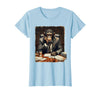 Mademark Monkey in a Suit Stuck in a Meeting Funny Gift T-Shirt - Women - Baby Blue