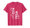 Funny Halloween Trump Skeleton Trump Design Funny Halloween Trump Skeleton Trump T-Shirt - Red Heather