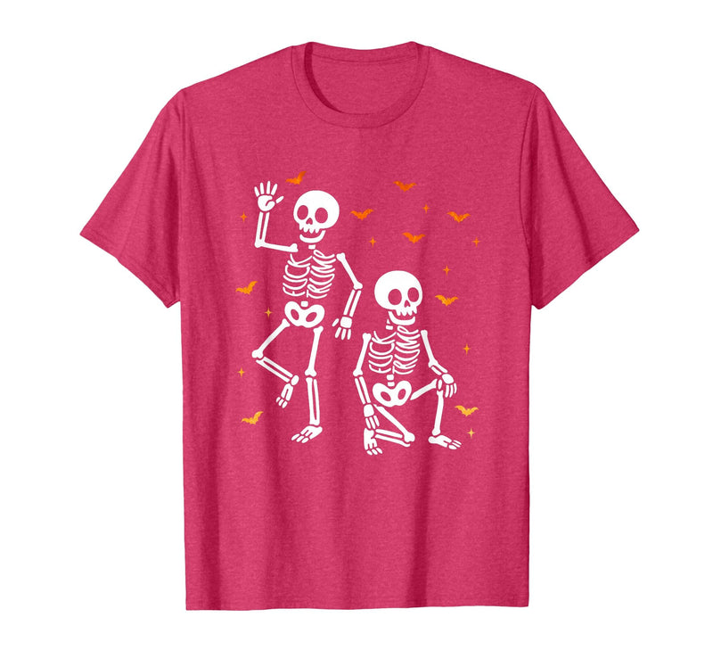 Funny Halloween Trump Skeleton Trump Design Funny Halloween Trump Skeleton Trump T-Shirt - Red Heather