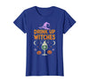 Funny Halloween Tees for Men Women Kids. Drink Up Witches Purple Hat Funny Halloween Men Women T-Shirt - Royal Blue