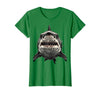 Mademark Not Your Average Fish Shark Graphic Design T-Shirt - Kelly Green