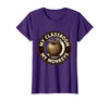 Mademark My Classroom My Monkeys Teacher Humor Design T-Shirt - Women - Purple