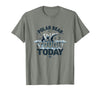 Mademark Polar Bear Tough Today Cool Arctic Design T-Shirt - Olive Heather