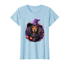 Dachshund Lovers Halloween Costume Cute Witch Funny Dachshund Halloween Costume Dog Lover T-Shirt - Baby Blue
