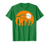 Star Wars Trick Or Treat Halloween Silhouette T-Shirt - Kelly Green
