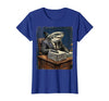 Mademark Shark In A Business Suit Office Funny Graphic T-Shirt - Royal Blue