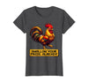 Mademark Swallow Your Pride Already Dirty Humor Design T-Shirt - Women - Dark Heather Grey