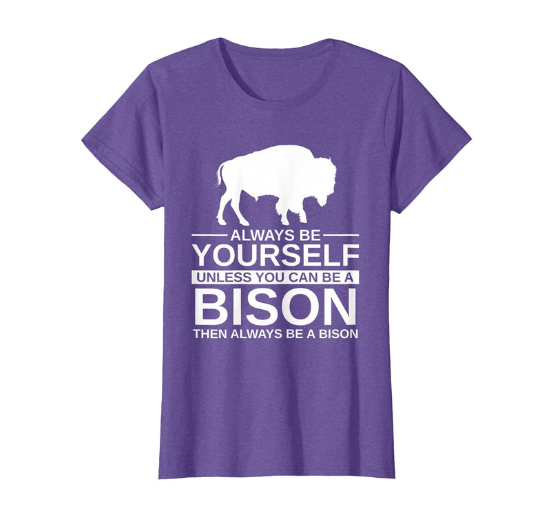 Bison Gift Bison Lover Accessories & Buffalo Stuff Cool Bison Design for Men Women Buffalo Animal Lovers Bison T-Shirt -
