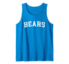 Bears - Designs Bears Tank Top - Sapphire Blue