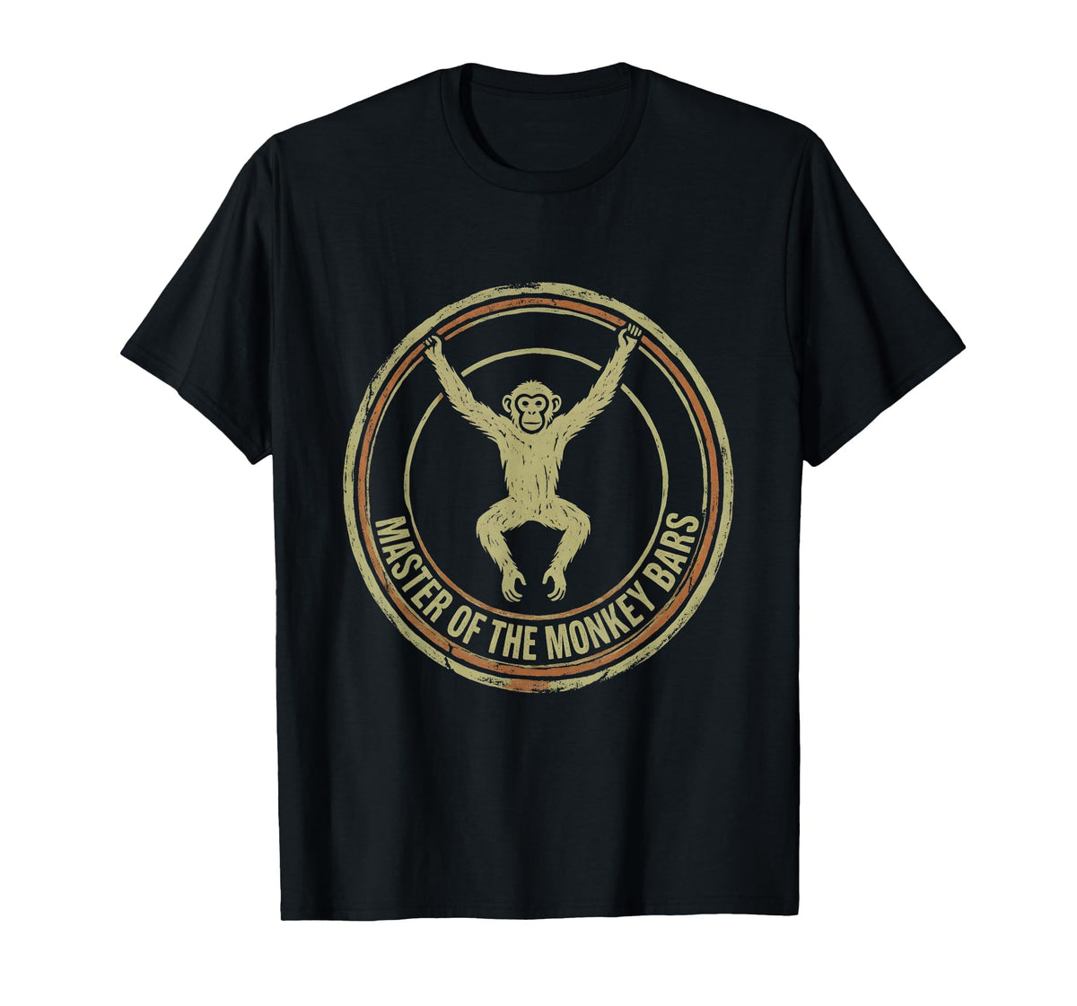 Mademark Master of the Monkey Bars Preschool Boy Design T-Shirt - Men - Black
