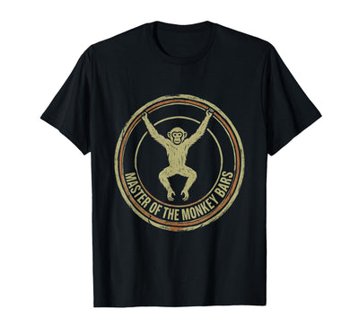 Master Of The Monkey Bars Vintage Stamp T-Shirt
