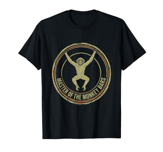 Mademark Master of the Monkey Bars Preschool Boy Design T-Shirt - Men - Black