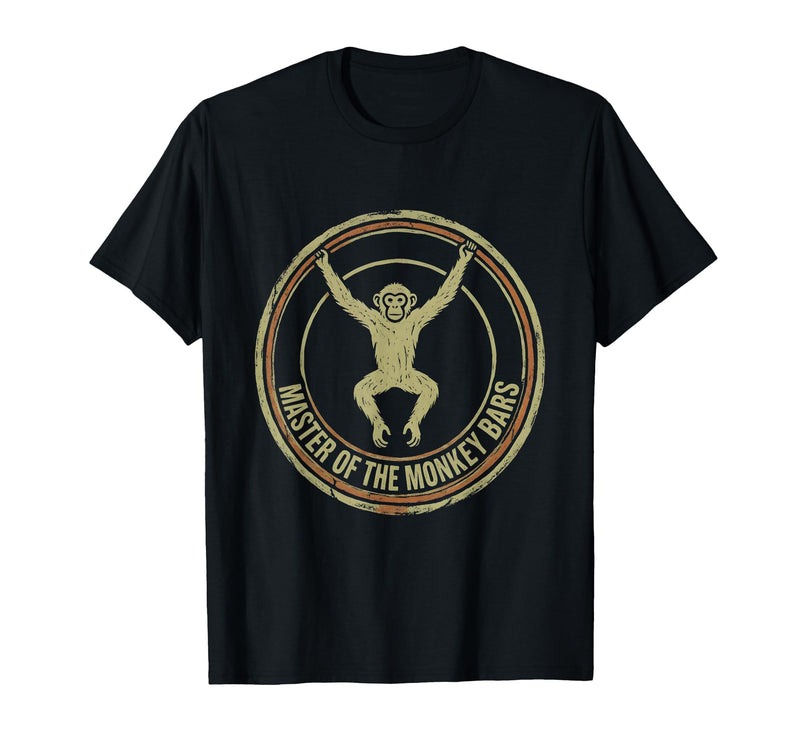 Mademark Master of the Monkey Bars Preschool Boy Design T-Shirt - Men - Black