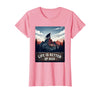 Mademark Life Is Better Up High Monkey Design T-Shirt - Women - Pink