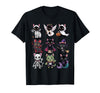 Halloween Cat Apparel Halloween Cat T-Shirt - Spooky Kittens Costume T-Shirt - Black