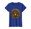 Mademark Monkey Jungle Rules Only Here Graphic Design T-Shirt - Women - Royal Blue