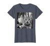 Halloween Cat Selfie with Spooky Ghost t -shir t Halloween Cat Selfie with Spooky Ghost T-Shirt - Heather Blue
